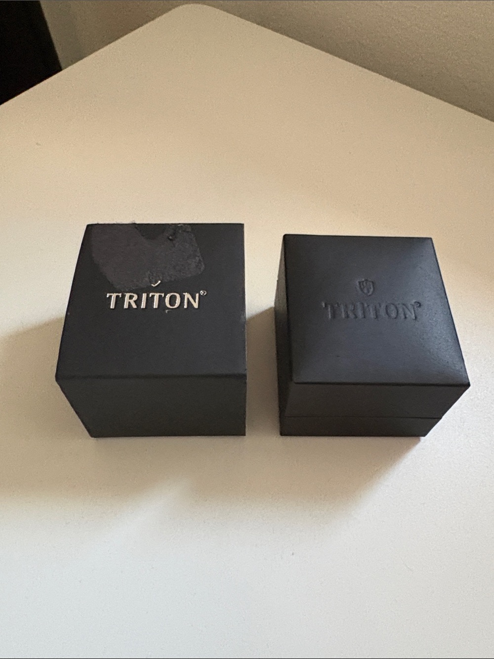 NWT [Triton] 6mm Tungsten Carbide Step Edge Comfort Wedding Band in Gold Mens 11 - Picture 13 of 14